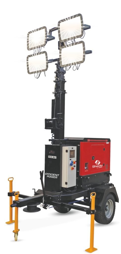 5 Uses of Mobile Lighting Towers in Road Works | Highway Safety & Night Construction