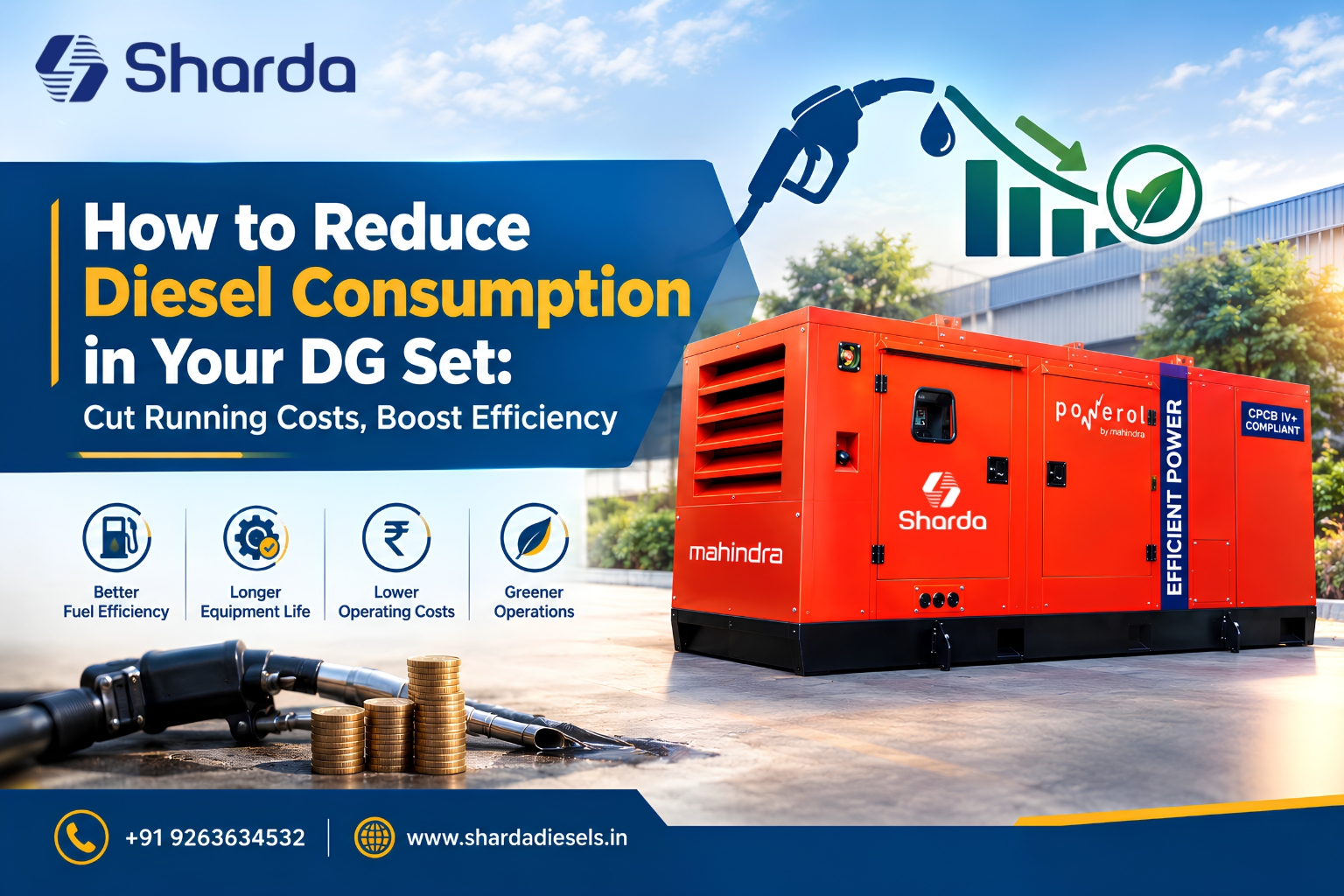 How to Reduce Diesel Consumption in Your DG Set: 10 Practical Ways to Cut Running Costs